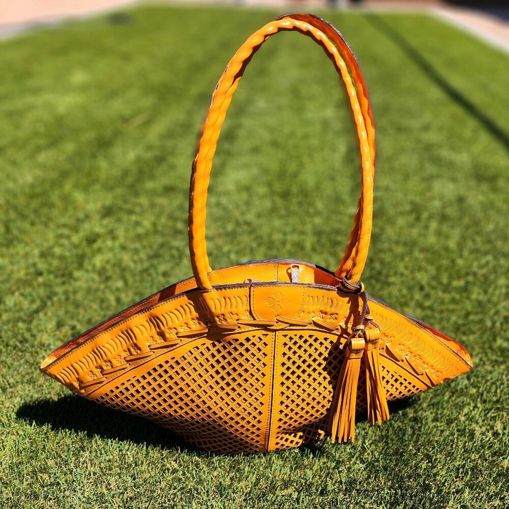 Golden Statement Bag